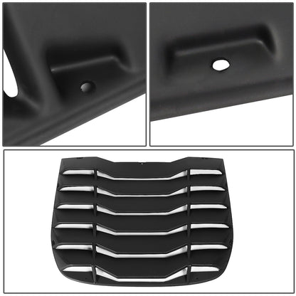 nan REAR WINDOW LOUVER - 09-19 NISSAN 370Z COUPE - ABS