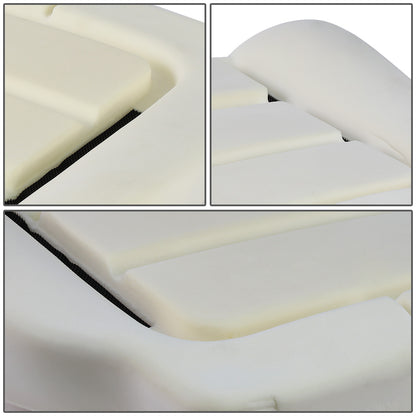 nan SEAT CUSHION PAD - 01-07 FORD F-250, F-350, F-450, F-550 SUPER DUTY - ONLY FITS VEHICLES WITH HEATED FRONT SEATS / CAPTAINS CHAIRS ONLY - REPLACES SEAT CUSHIONS WITH VELCRO TAPE SEAT COVERS - DOES NOT FIT SEATS WITH HOG RINGS ON SEAT COVER - WHITE