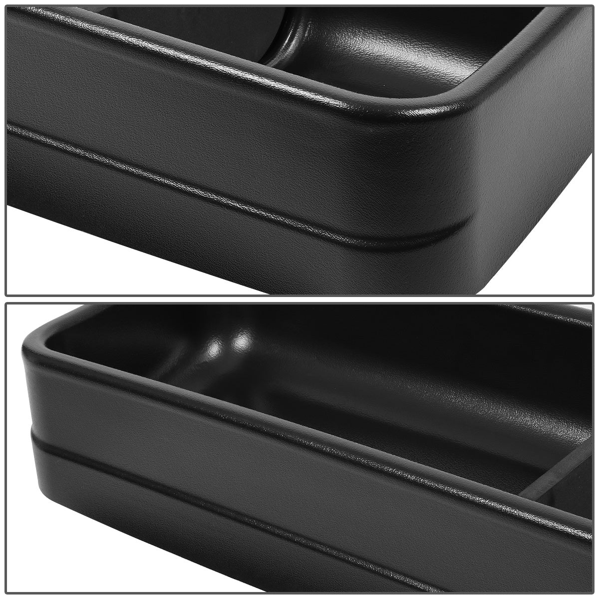 nan REAR SEAT CARGO STORAGE BOX - 09-14 FORD F-150 - CREW CAB - FITS MODELS WITHOUT OEM SUBWOOFER - BLACK