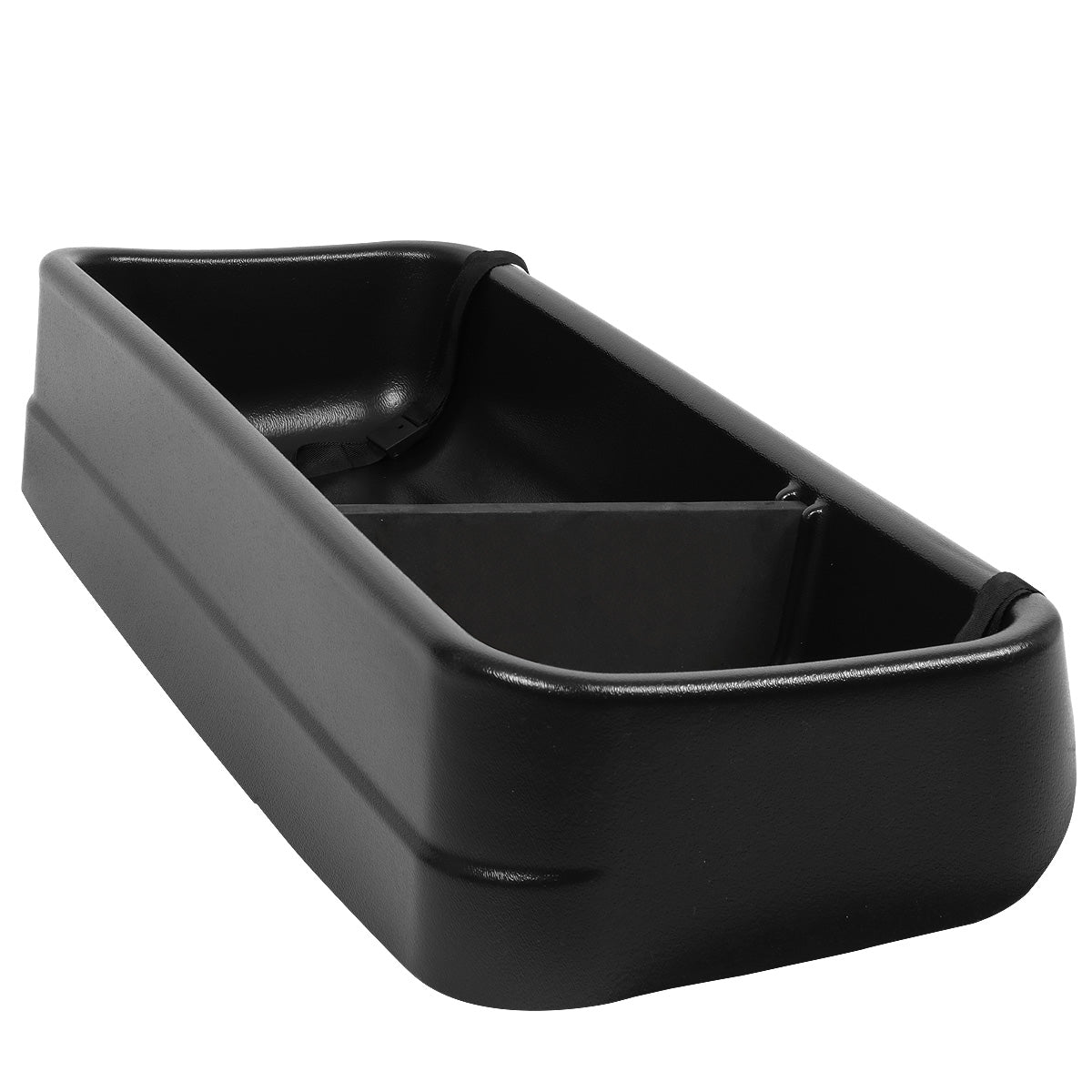 nan REAR SEAT CARGO STORAGE BOX - 09-14 FORD F-150 - CREW CAB - FITS MODELS WITHOUT OEM SUBWOOFER - BLACK