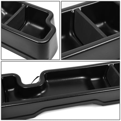 nan REAR SEAT CARGO STORAGE BOX - 04-08 FORD F-150 - BLACK