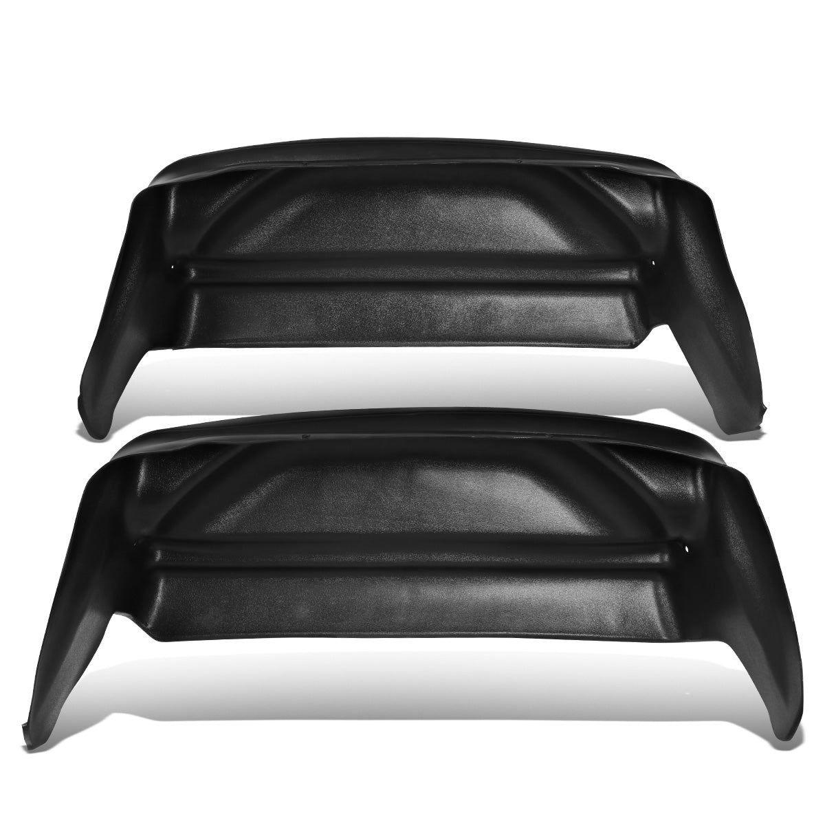 nan REAR WHEEL WELL GUARD COVER - 2PCS - 07-13 CHEVY SILVERADO 1500, GMC SIERRA 1500 / 07-14 CHEVY SILVERADO 2500HD, 3500HD, GMC SIERRA 2500HD, 3500HD - DOES NOT FIT MODELS WITH REAR DUALLY WHEELS / FACTORY OVERLOAD SPRINGS - BLACK