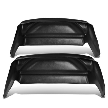 nan REAR WHEEL WELL GUARD COVER - 2PCS - 07-13 CHEVY SILVERADO 1500, GMC SIERRA 1500 / 07-14 CHEVY SILVERADO 2500HD, 3500HD, GMC SIERRA 2500HD, 3500HD - DOES NOT FIT MODELS WITH REAR DUALLY WHEELS / FACTORY OVERLOAD SPRINGS - BLACK