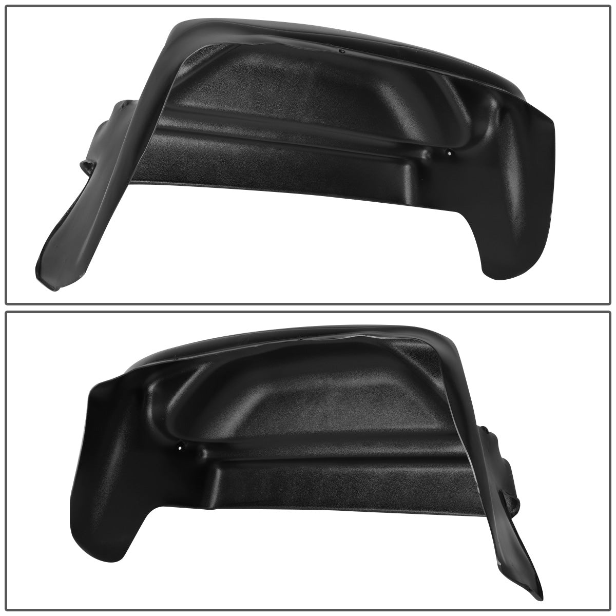 nan REAR WHEEL WELL GUARD COVER - 2PCS - 07-13 CHEVY SILVERADO 1500, GMC SIERRA 1500 / 07-14 CHEVY SILVERADO 2500HD, 3500HD, GMC SIERRA 2500HD, 3500HD - DOES NOT FIT MODELS WITH REAR DUALLY WHEELS / FACTORY OVERLOAD SPRINGS - BLACK