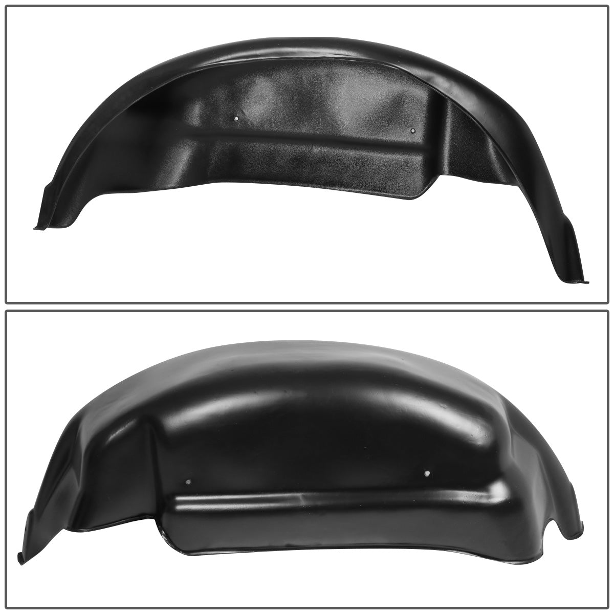 nan REAR WHEEL WELL GUARD COVERS - 2PCS - 15-19 FORD F-150 - DOES NOT FIT RAPTOR MODELS - BLACK