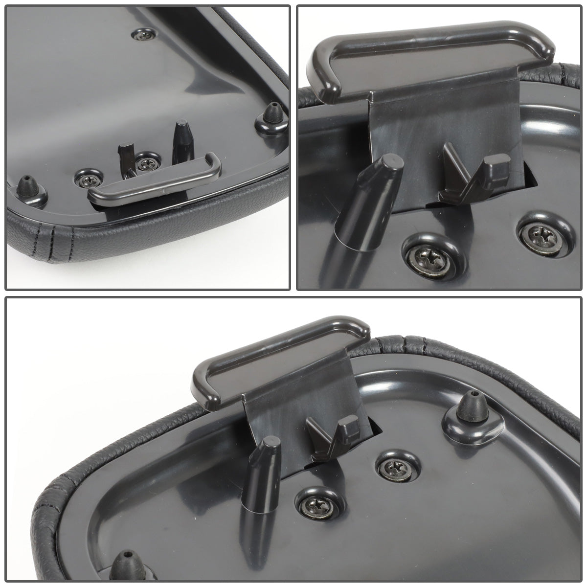 nan CENTER CONSOLE ARMREST LID - 02-09 CHEVY TRAILBLAZER, GMC ENVOY / 03-08 ISUZU ASCENDER / 04-07 BUICK RAINIER / 02-04 OLDSMOBILE BRAVADA - DARK GRAY