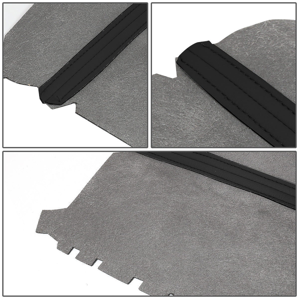 nan DOOR PANEL ARMREST COVER - 09-15 HONDA PILOT - BLACK