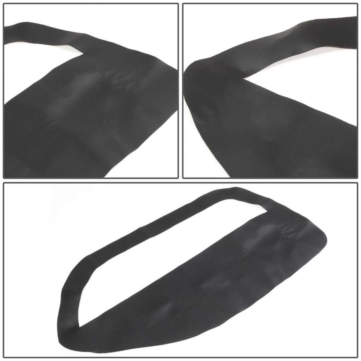 nan DOOR PANEL ARMREST COVER - 05-09 FORD MUSTANG - BLACK