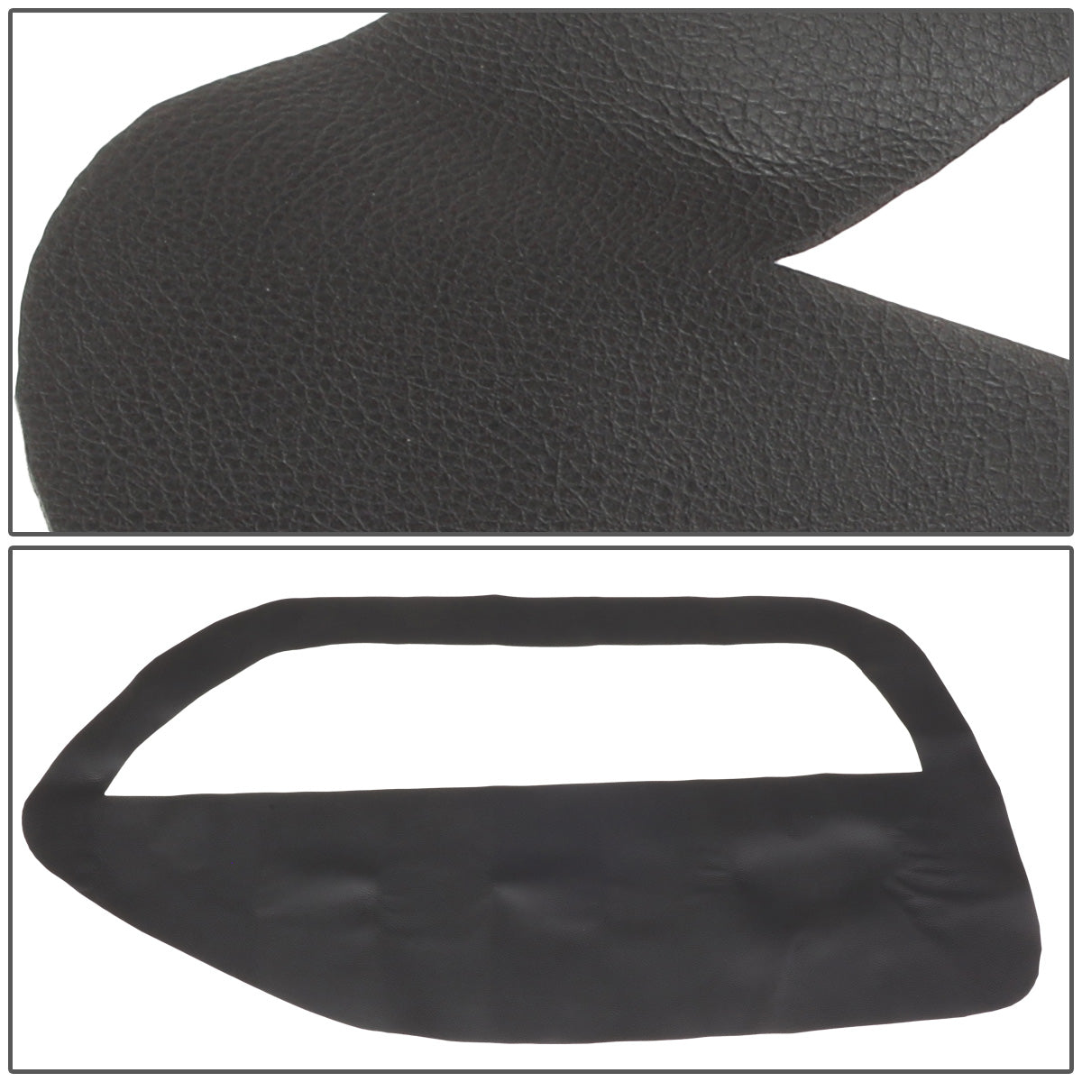 nan DOOR PANEL ARMREST COVER - 05-09 FORD MUSTANG - BLACK