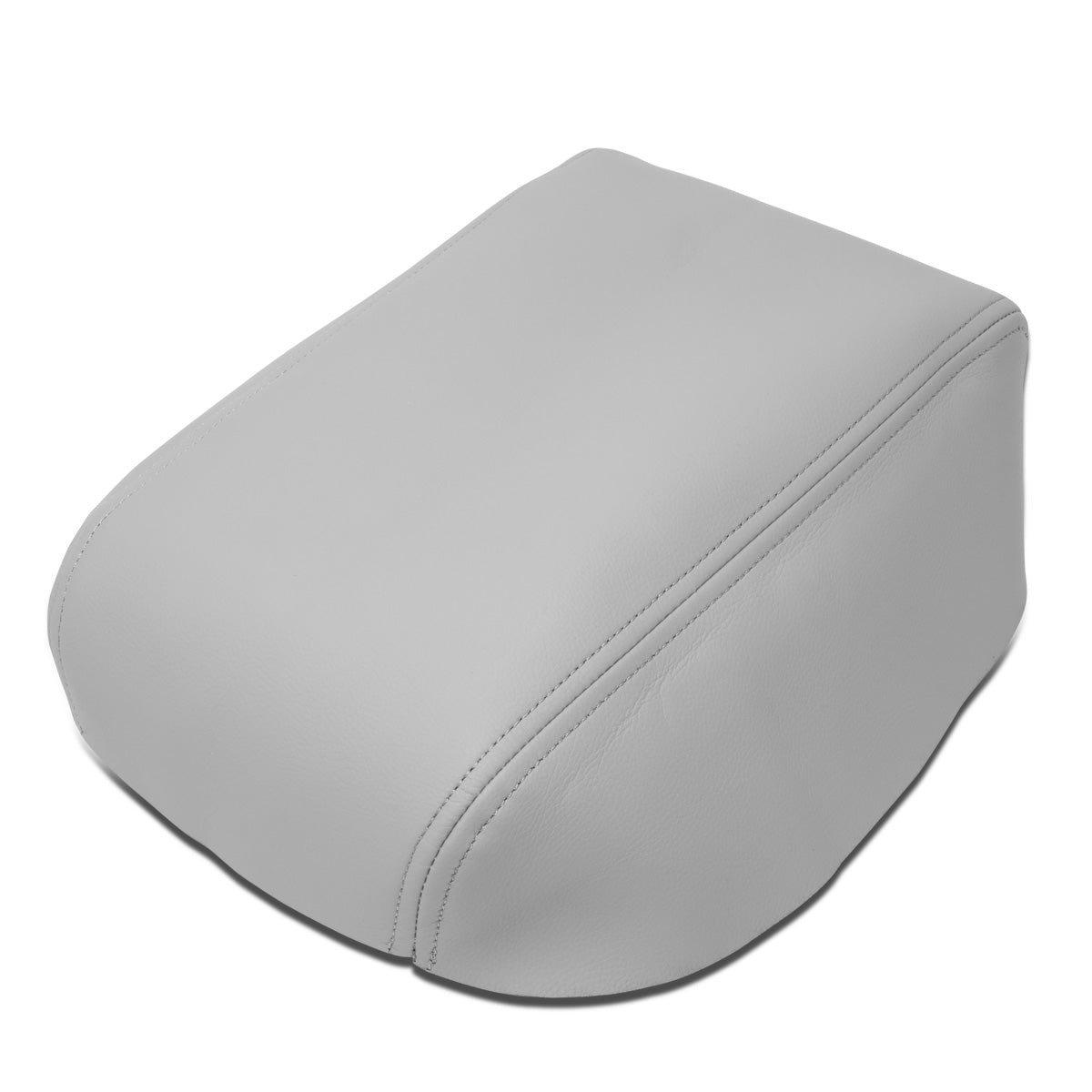 nan CENTER CONSOLE LID COVER - 08-13 TOYOTA HIGHLANDER - LEATHER - GRAY