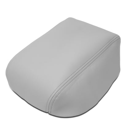 nan CENTER CONSOLE LID COVER - 08-13 TOYOTA HIGHLANDER - LEATHER - GRAY