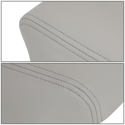 nan CENTER CONSOLE LID COVER - 08-13 TOYOTA HIGHLANDER - LEATHER - GRAY