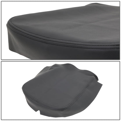 nan CENTER CONSOLE LID COVER - 02-08 DODGE RAM 1500 / 03-09 DODGE RAM 2500 , 3500 - LEATHER - BLACK