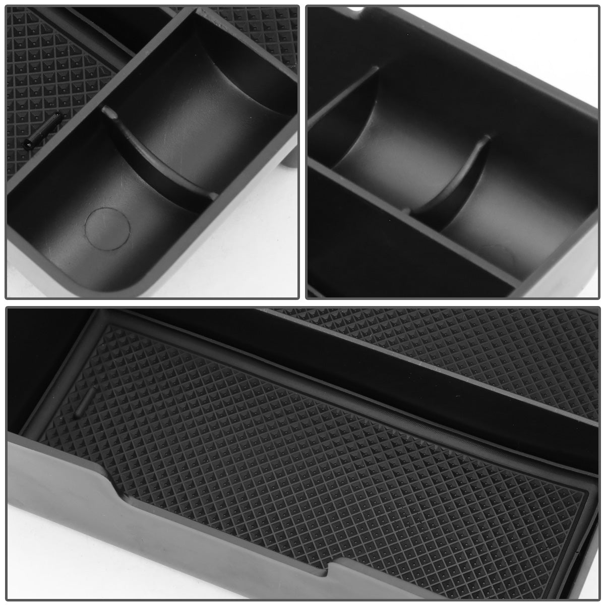 nan CENTER CONSOLE ORGANIZER TRAY - 17-19 TESLA MODEL 3 - BLACK