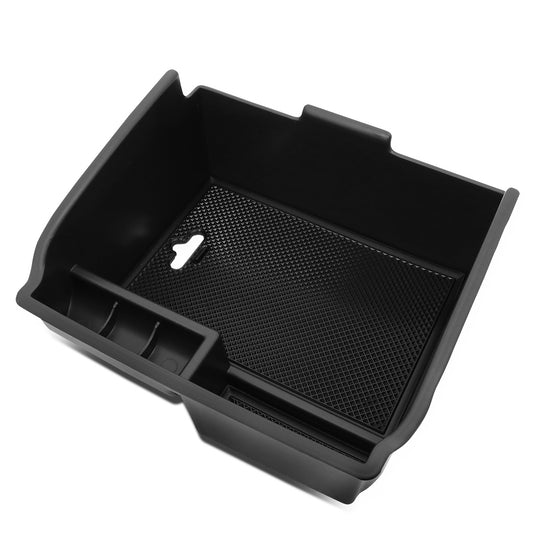 nan CENTER CONSOLE ORGANIZER TRAY - 16-19 TOYOTA FORTUNER SW4 - FITS NON USDM MODELS - BLACK