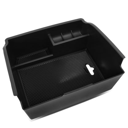 nan CENTER CONSOLE ORGANIZER TRAY - 16-19 TOYOTA FORTUNER SW4 - FITS NON USDM MODELS - BLACK