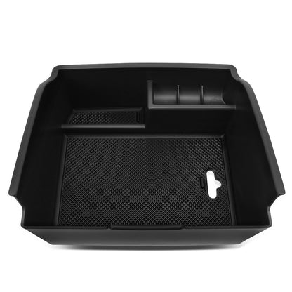 nan CENTER CONSOLE ORGANIZER TRAY - 16-19 TOYOTA FORTUNER SW4 - FITS NON USDM MODELS - BLACK
