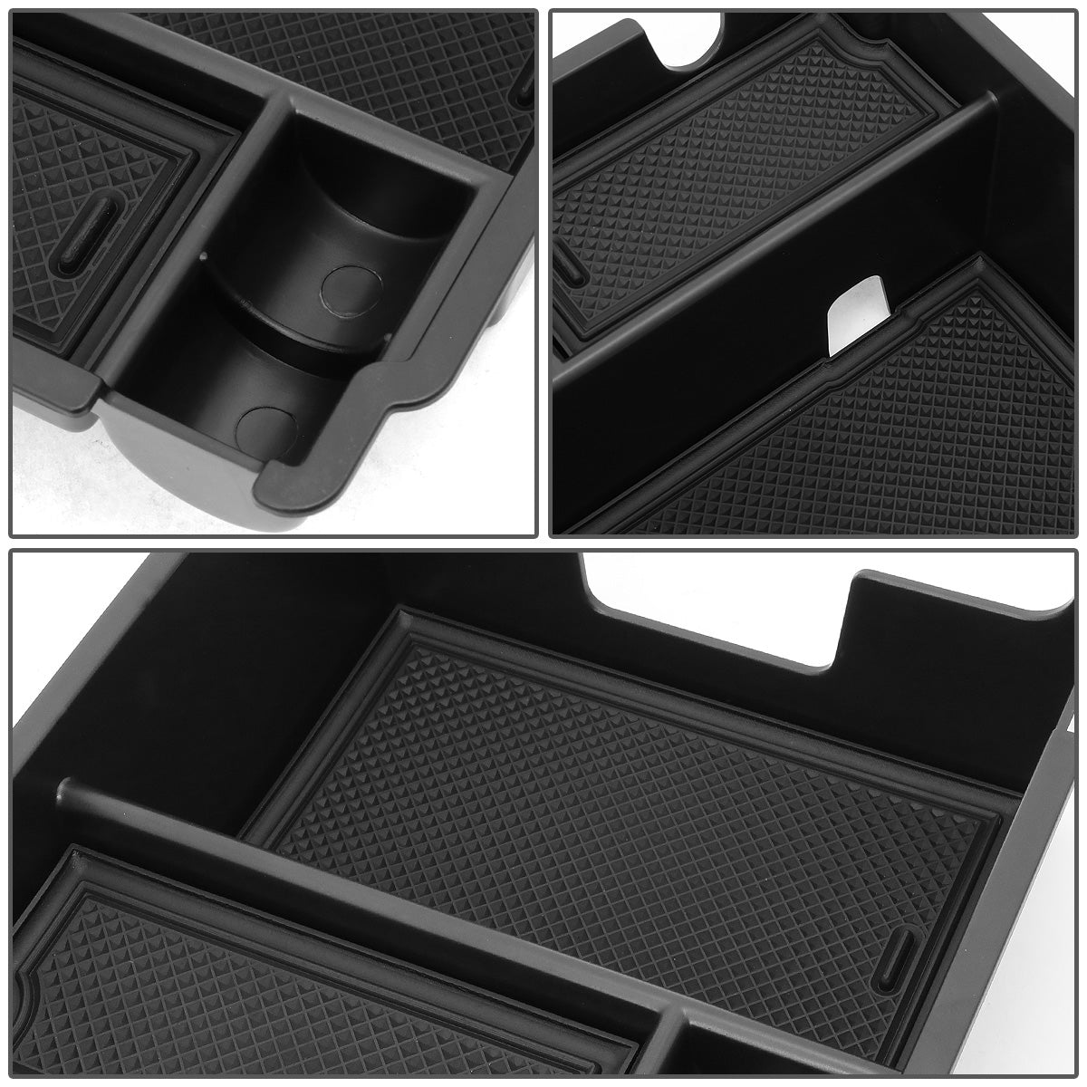 nan CENTER CONSOLE ORGANIZER TRAY - 18-19 SUBARU CROSSTEK, SUBARU IMPREZA - BLACK
