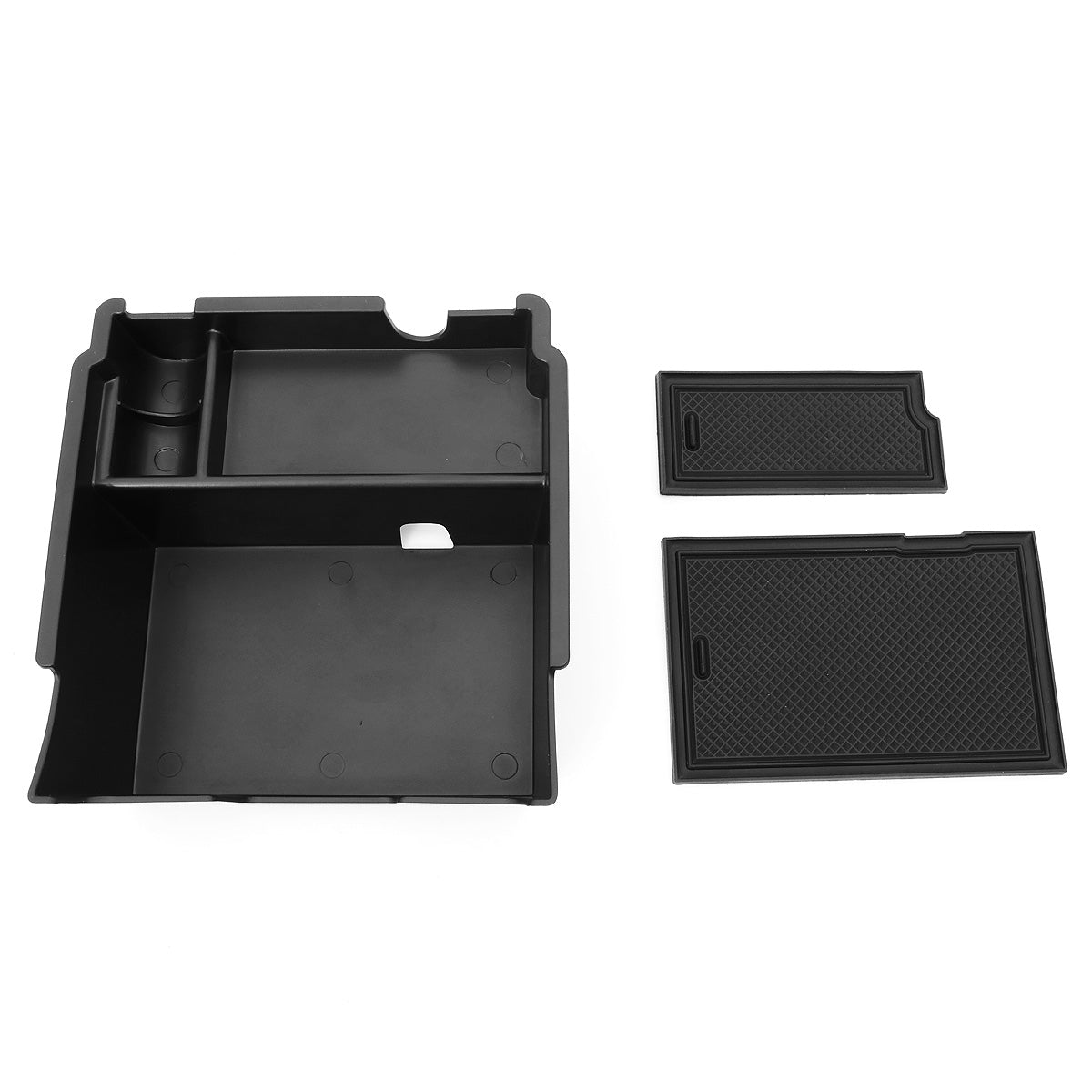 nan CENTER CONSOLE ORGANIZER TRAY - 18-19 SUBARU CROSSTEK, SUBARU IMPREZA - BLACK