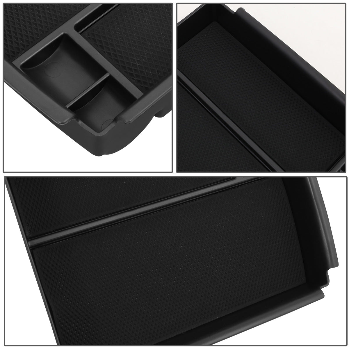 nan CENTER CONSOLE ORGANIZER TRAY - 16-19 TESLA MODEL S, X - BLACK