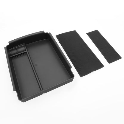 nan CENTER CONSOLE ORGANIZER TRAY - 16-19 TESLA MODEL S, X - BLACK