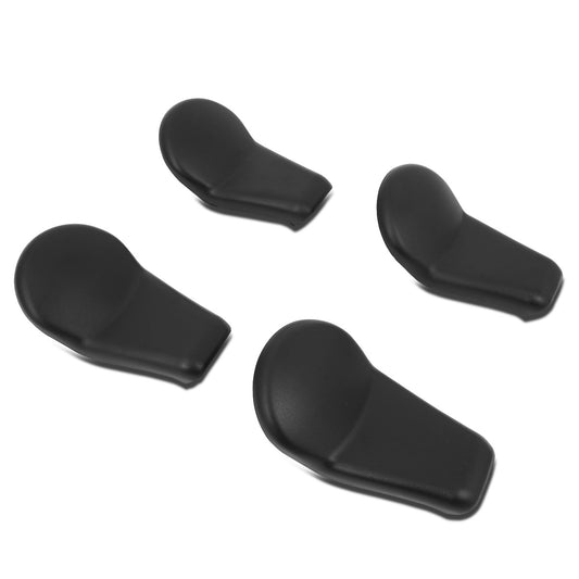 nan FRONT SEAT BRACKET CAP COVER - 14-19 TOYOTA TUNDRA - FITS MODELS WITH CENTER CONSOLES - BLACK - 4PCS