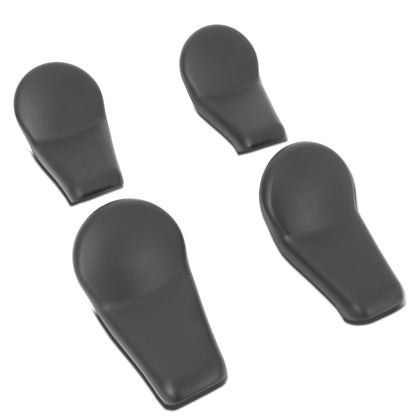 nan FRONT SEAT BRACKET CAP COVER - 14-19 TOYOTA TUNDRA - FITS MODELS WITH CENTER CONSOLES - BLACK - 4PCS