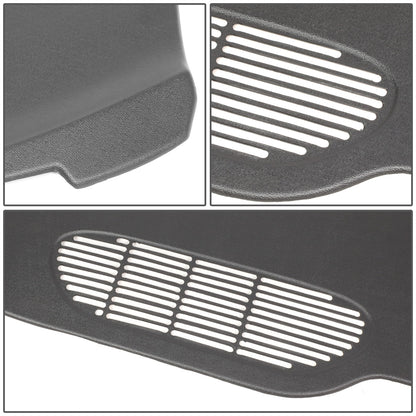 nan FRONT UPPER DASH BOARD COVER - 97-02 CHEVY CAMARO - BLACK