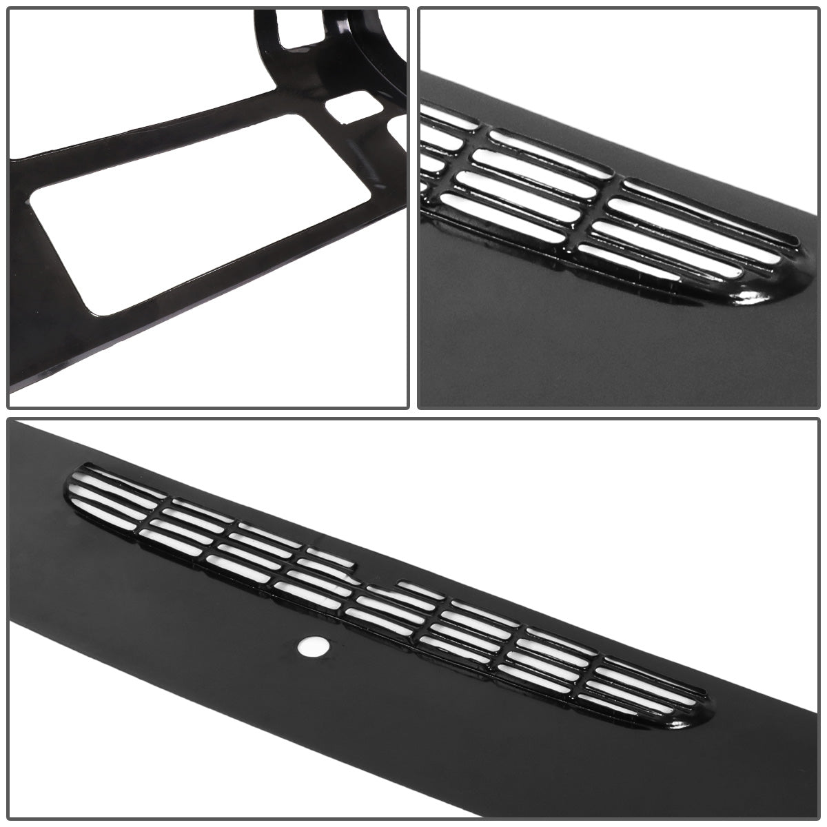 nan DASH BOARD COVER CAP - 07-13 CHEVY SILVERADO/GMC SIERRA - DOES NOT FIT LTZ, DENALI, SLT MODELS - BLACK - 2PCS