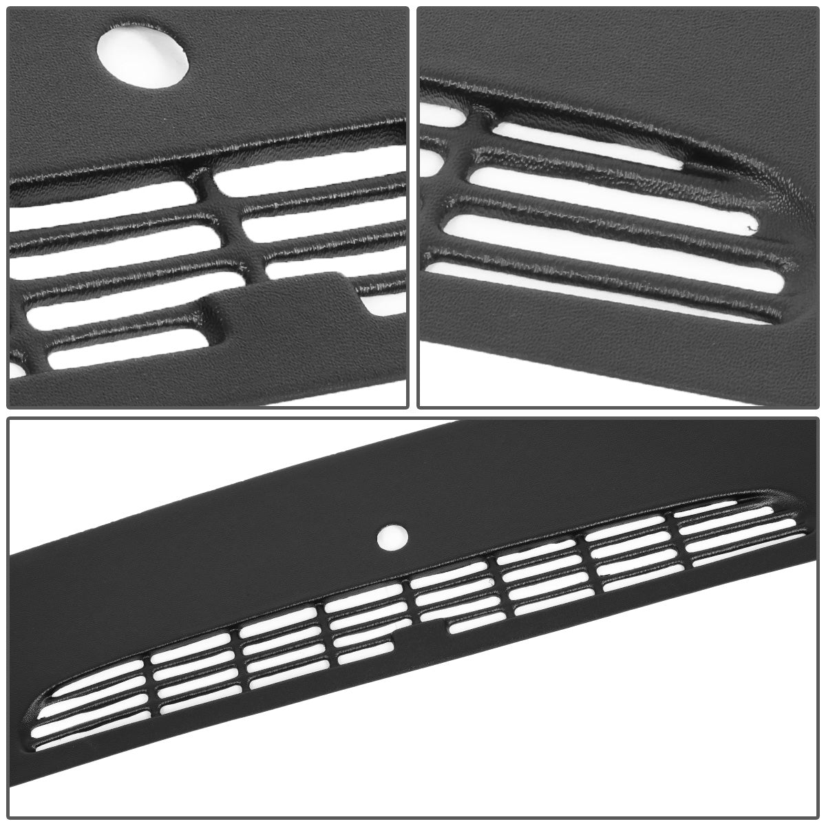 nan DASH BOARD VENT COVER CAP - 07-13 CADILLAC ESCALADE/CHEVY AVALANCHE/CHEVY SILVERADO 1500 2500 3500/ CHEVY SUBURBAN 1500 2500/CHEVY TAHOE/GMC SIERRA 1500 2500 3500/GMC YUKON - ONLY COVERS REAR VENT PORTION OF DASH - BLACK