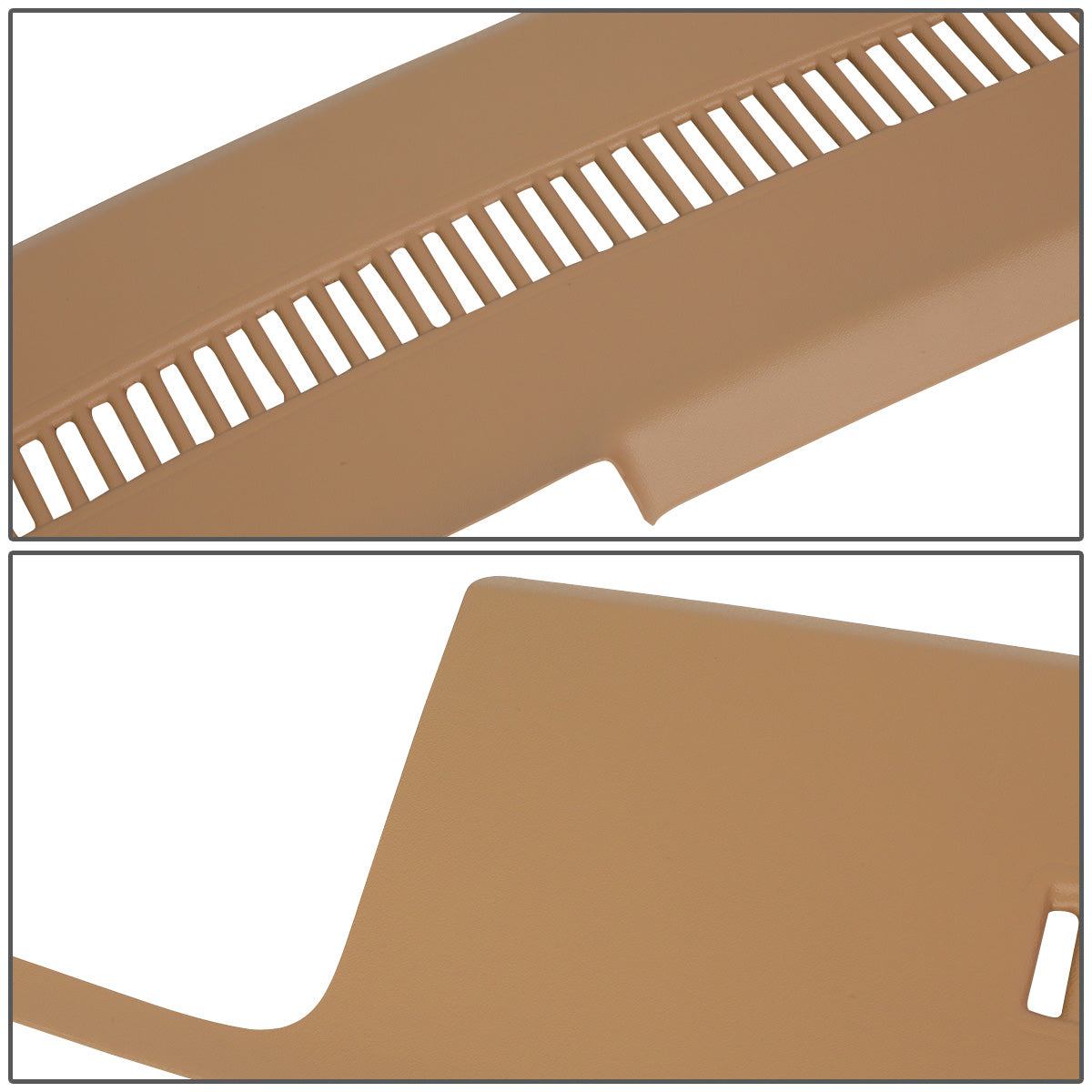 nan DASH BOARD COVER CAP - 92-94 CHEVY BLAZER, CHEVY C1500 SUBURBAN, CHEVY C2500 SUBURBAN, GMC YUKON / 88-94 CHEVY C1500, C2500, C3500, GMC C1500, C2500, C3500, CHEVY K1500, K2500, K3500, GMC K1500, K2500, K3500 - TAN - CARAMEL COGNAC