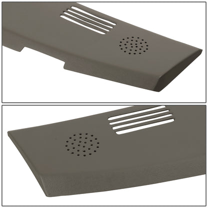 nan REAR DASH COVER VENT CAP - 02-05 DODGE RAM 1500 / 03-05 DODGE RAM 2500, 3500 - GRAY