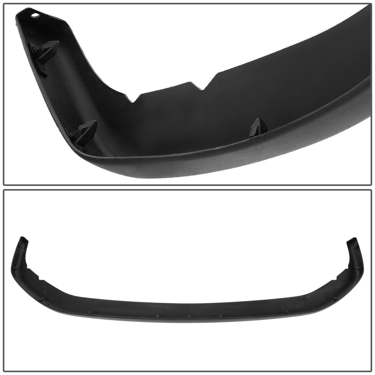 nan FRONT BUMPER LIP - 94-01 DODGE RAM 1500 / 94-02 DODGE RAM 2500, 3500 - FITS MODELS WITHOUT SPORTS PACKAGE / WITHOUT TOW HOOK - FITS STEEL BUMPER MODELS ONLY - BLACK