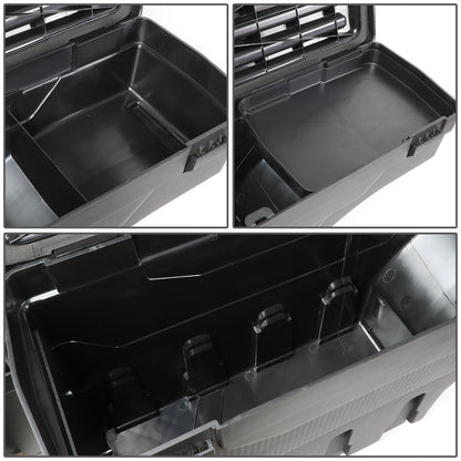 nan TRUCK BED WHEEL WELL BOX - 02-18 DODGE RAM 1500 / 03-18 DODGE RAM 2500, 3500 - FITS MODELS WITH FLEETSIDE TRUCK BEDS / DRILLING IS REQUIRED TO MOUNT BRACKET TO VEHICLE - DRIVER SIDE - BLACK