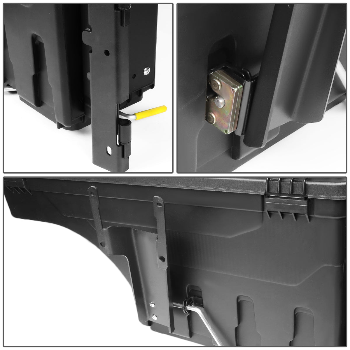 nan TRUCK BED WHEEL WELL BOX - 15-20 FORD F-150 - WILL NOT FIT RAPTOR MODELS - FITS MODELS WITH FLEETSIDE TRUCK BEDS - DRILLING IS REQUIRED TO MOUNT BRACKET TO VEHICLE - DRIVER SIDE - BLACK