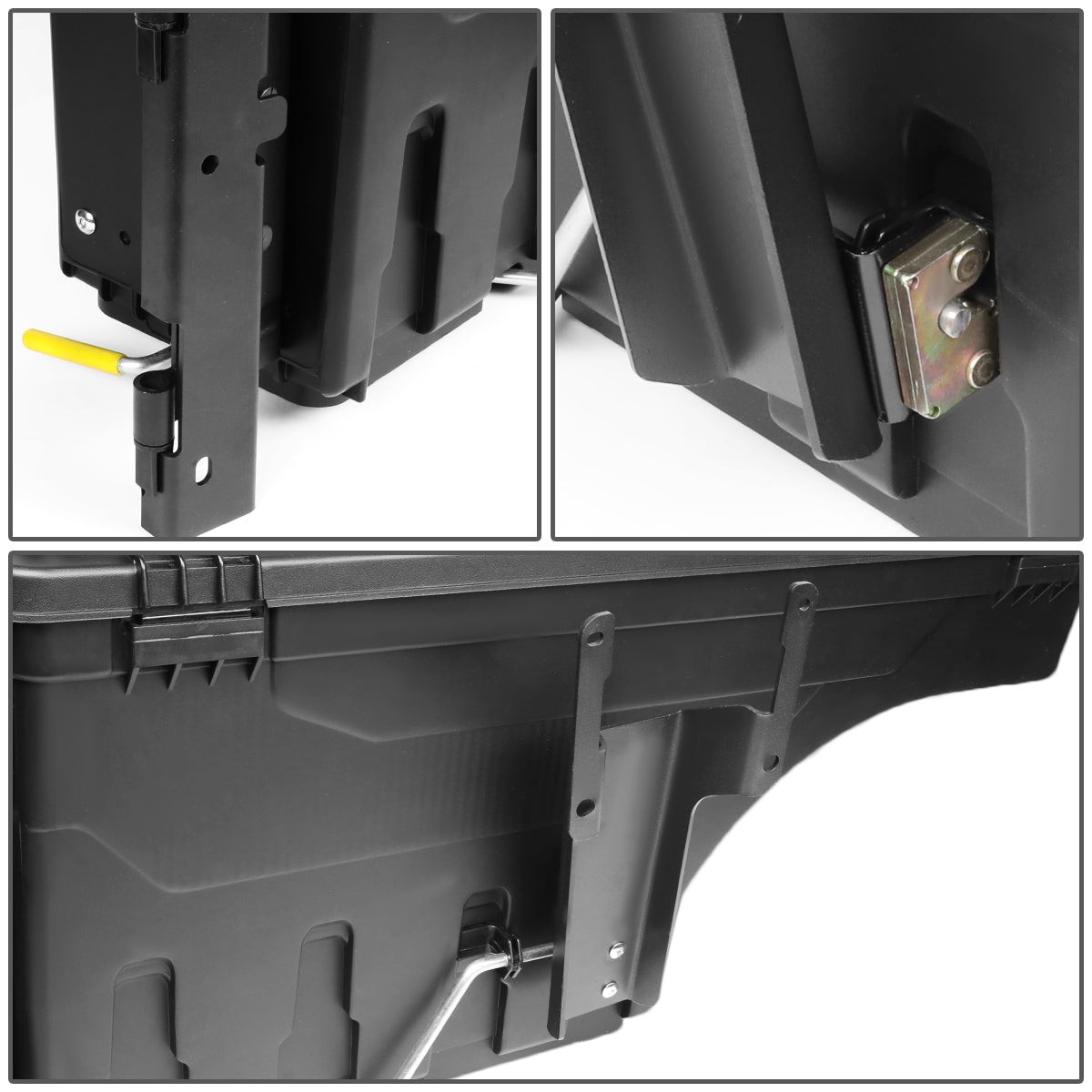 nan TRUCK BED WHEEL WELL BOX - 15-20 FORD F-150 - WILL NOT FIT RAPTOR MODELS - FITS MODELS WITH FLEETSIDE TRUCK BEDS - DRILLING IS REQUIRED TO MOUNT BRACKET TO VEHICLE - PASSENGER SIDE - BLACK