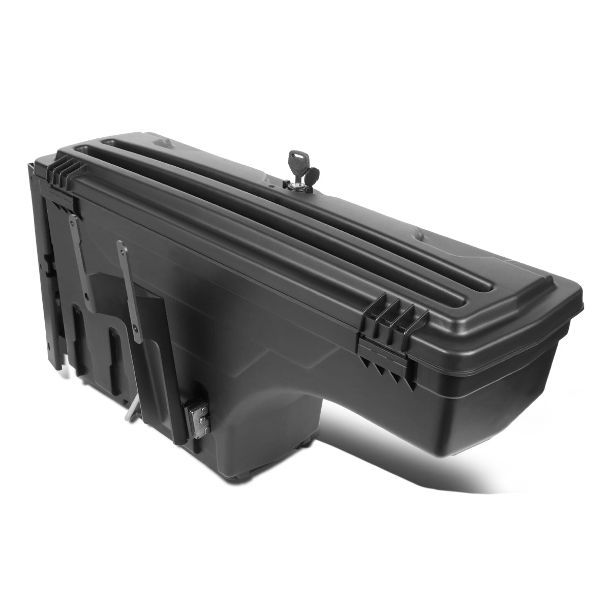 nan TRUCK BED WHEEL WELL BOX - 15-20 FORD F-150 - WILL NOT FIT RAPTOR MODELS - FITS MODELS WITH FLEETSIDE TRUCK BEDS - DRILLING IS REQUIRED TO MOUNT BRACKET TO VEHICLE - PASSENGER SIDE - BLACK