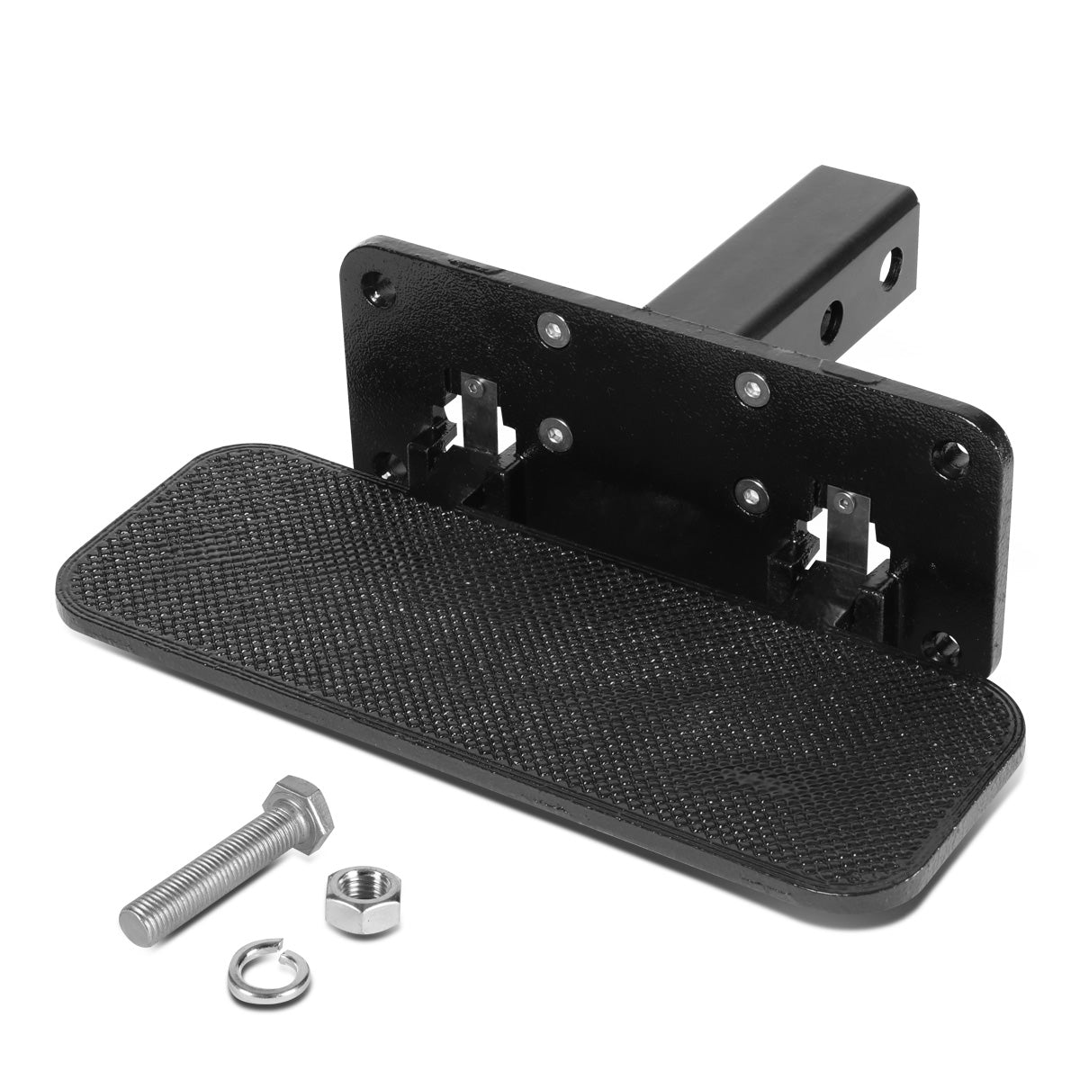 nan HITCH STEP - FOLDING - 2" - ALUMINUM - BLACK