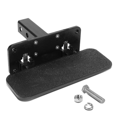 nan HITCH STEP - FOLDING - 2" - ALUMINUM - BLACK