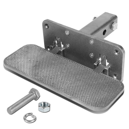 nan HITCH STEP - FOLDING - 2" - ALUMINUM - SILVER