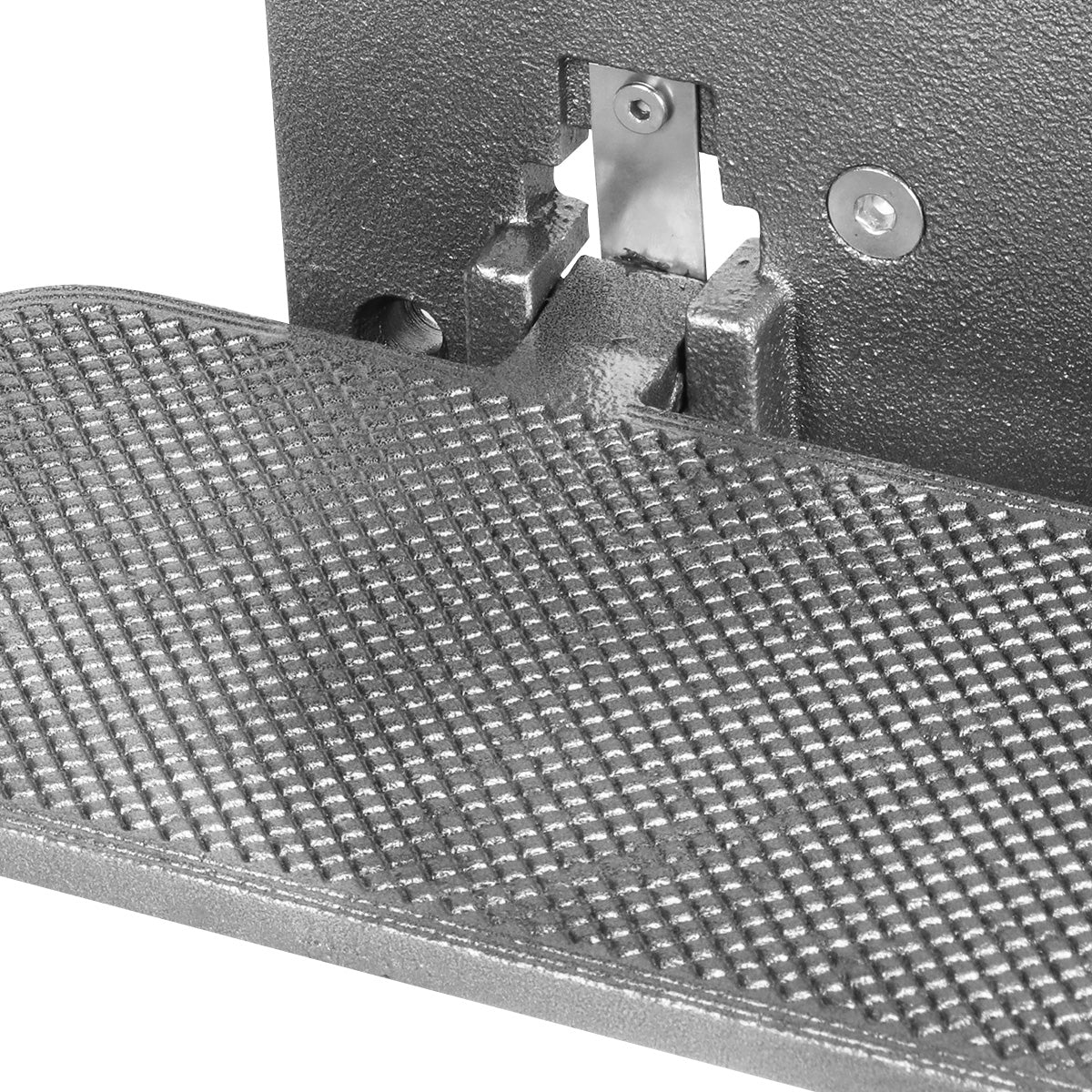 nan HITCH STEP - FOLDING - 2" - ALUMINUM - SILVER