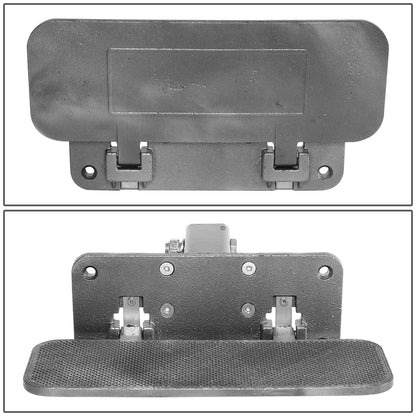 nan HITCH STEP - FOLDING - 2" - ALUMINUM - SILVER