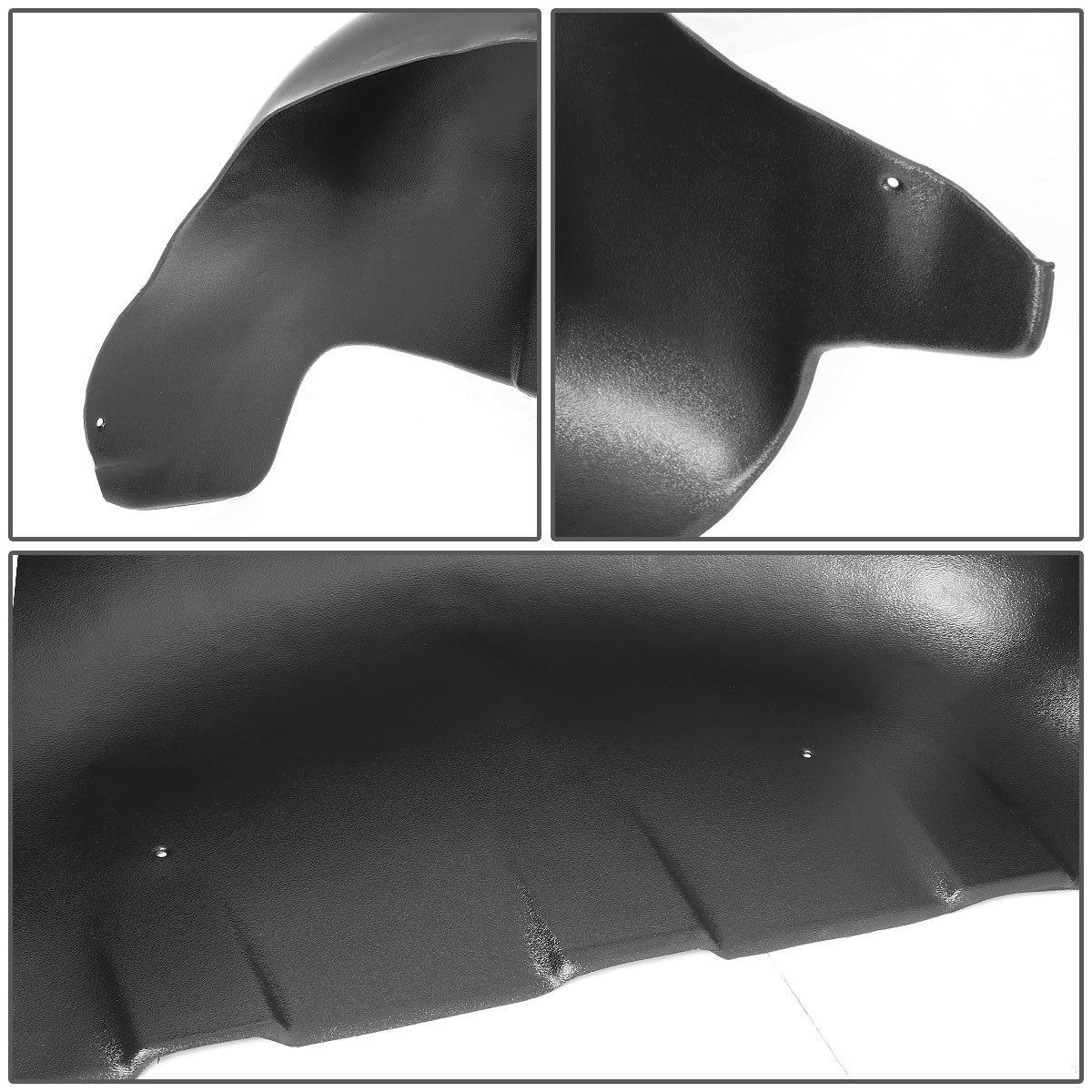 nan REAR WHEEL GUARD COVER - 2PCS - 17-19 FORD F-250, F-350 SUPER DUTY - WILL NOT FIT DUALLY MODELS - BLACK