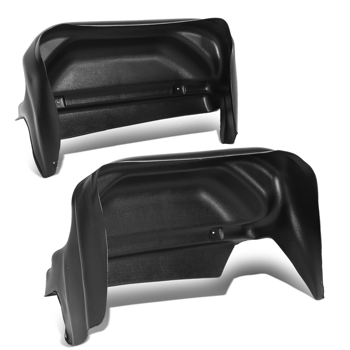 nan REAR WHEEL GUARD COVER - 2PCS - 14-18 CHEVY SILVERADO 1500 / 15-19 CHEVY SILVERADO 2500HD, 3500HD - SINGLE REAR WHEEL MODELS ONLY / 2019 CHEVY SILVERADO 1500 LEGACY - BLACK