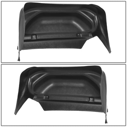 nan REAR WHEEL GUARD COVER - 2PCS - 14-18 CHEVY SILVERADO 1500 / 15-19 CHEVY SILVERADO 2500HD, 3500HD - SINGLE REAR WHEEL MODELS ONLY / 2019 CHEVY SILVERADO 1500 LEGACY - BLACK