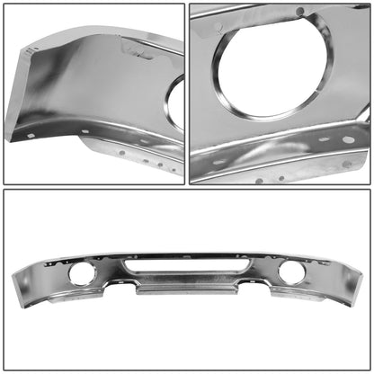 nan FRONT LOWER BUMPER - 06-08 FORD F-150 / 07-08 LINCOLN MARK LT - FITS MODELS WITH FOG LIGHTS - CHROME