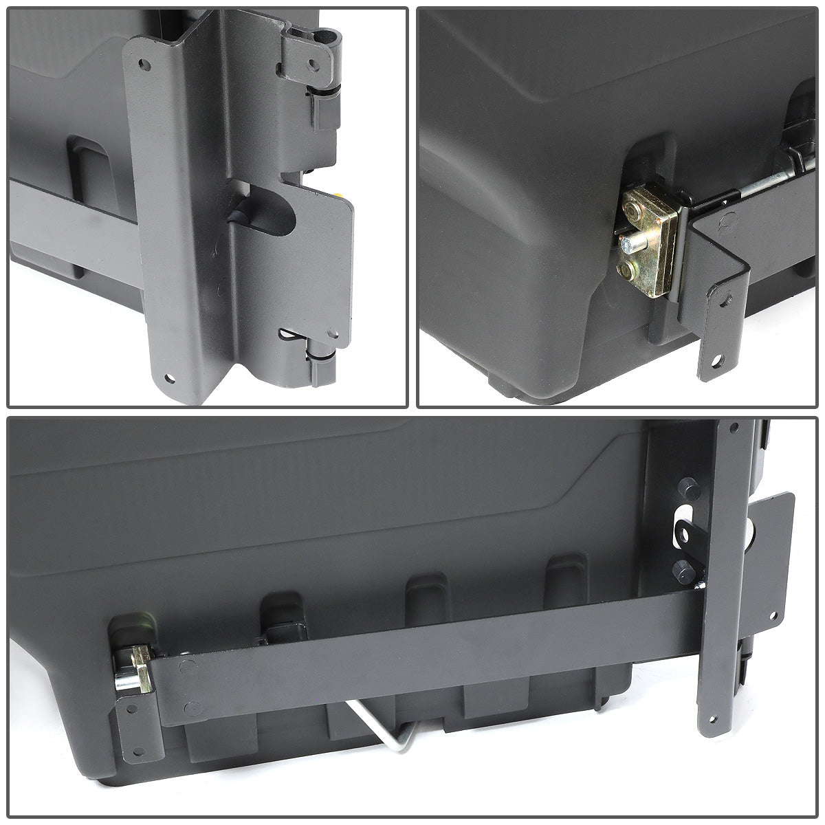 nan TRUCK BED WHEEL WELL LOCK BOX - 07-18 CHEVY SILVERADO 1500, GMC SIERRA 1500 / 07-19 CHEVY SILVERADO 2500HD, 3500HD, GMC SIERRA 2500HD, 3500HD / 2019 CHEVY SILVERADO 1500 LIMITED, GMC SIERRA 1500 LIMITED - DRIVER SIDE - BLACK