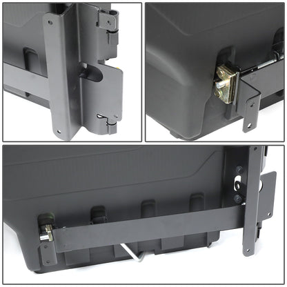 nan TRUCK BED WHEEL WELL LOCK BOX - 07-18 CHEVY SILVERADO 1500, GMC SIERRA 1500 / 07-19 CHEVY SILVERADO 2500HD, 3500HD, GMC SIERRA 2500HD, 3500HD / 2019 CHEVY SILVERADO 1500 LIMITED, GMC SIERRA 1500 LIMITED - DRIVER SIDE - BLACK