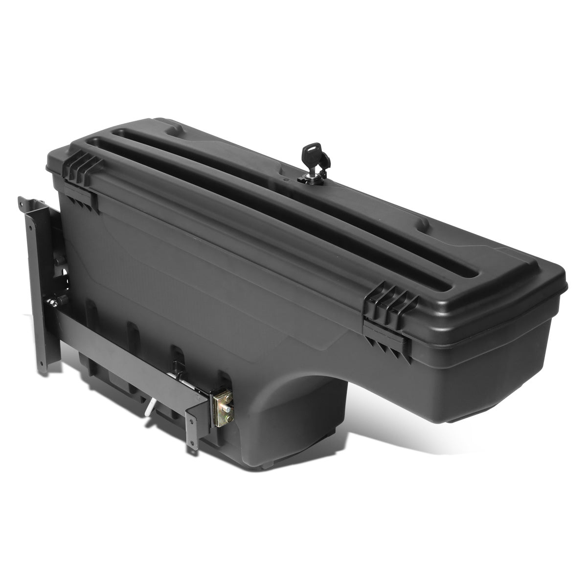 nan TRUCK BED WHEEL WELL LOCK BOX - 07-18 CHEVY SILVERADO 1500, GMC SIERRA 1500 / 07-19 CHEVY SILVERADO 2500HD, 3500HD, GMC SIERRA 2500HD, 3500HD / 2019 CHEVY SILVERADO 1500 LIMITED, GMC SIERRA 1500 LIMITED - PASSENGER SIDE - BLACK