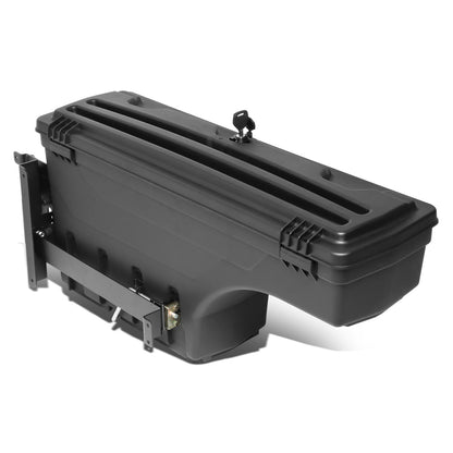 nan TRUCK BED WHEEL WELL LOCK BOX - 07-18 CHEVY SILVERADO 1500, GMC SIERRA 1500 / 07-19 CHEVY SILVERADO 2500HD, 3500HD, GMC SIERRA 2500HD, 3500HD / 2019 CHEVY SILVERADO 1500 LIMITED, GMC SIERRA 1500 LIMITED - PASSENGER SIDE - BLACK